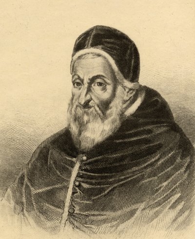 Papst Sixtus V. von Italian School